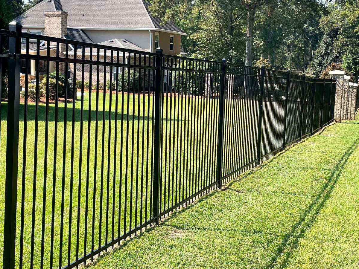 protecticoat applied to yard fence