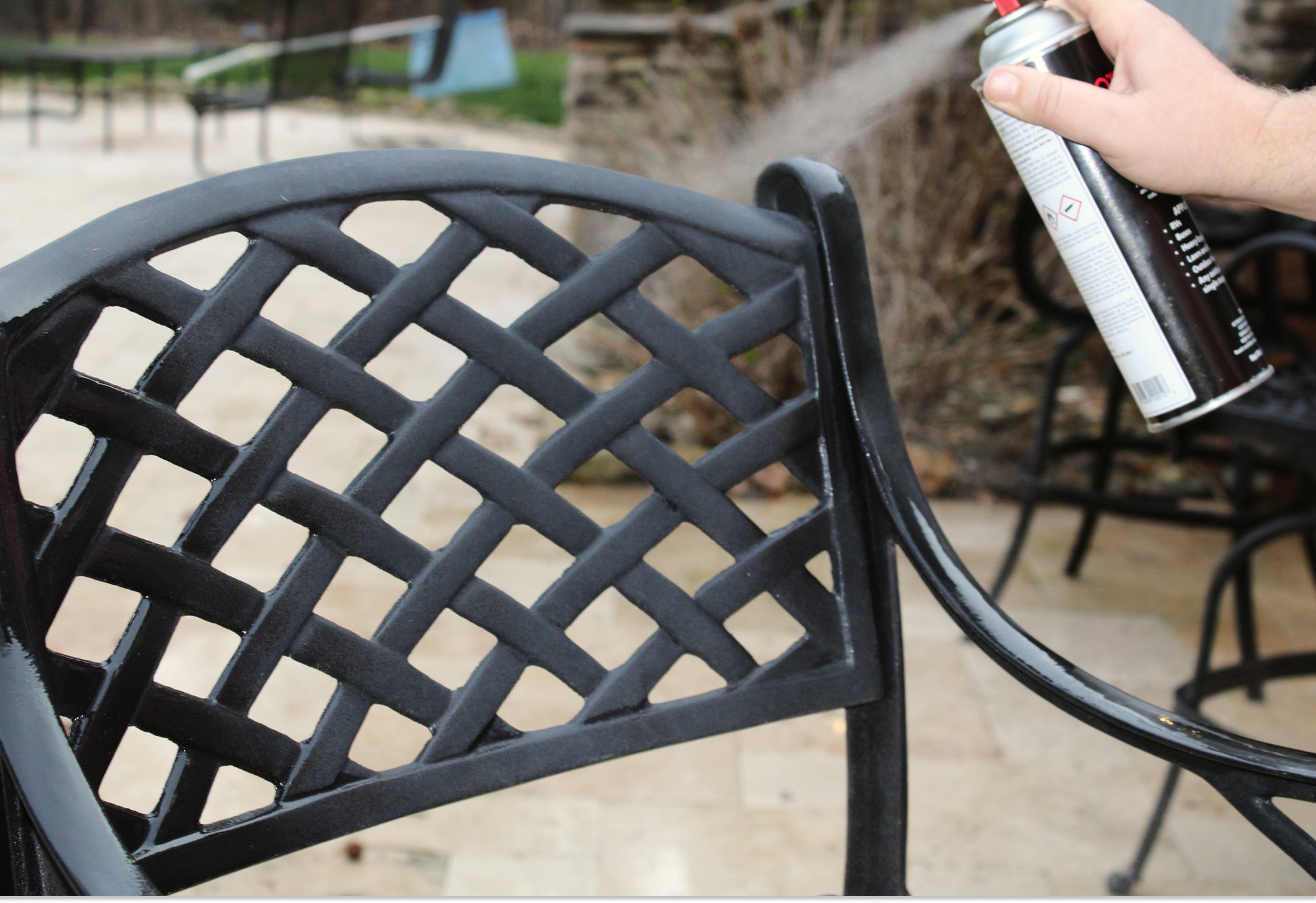 Protecticoat Sprayed on Chair