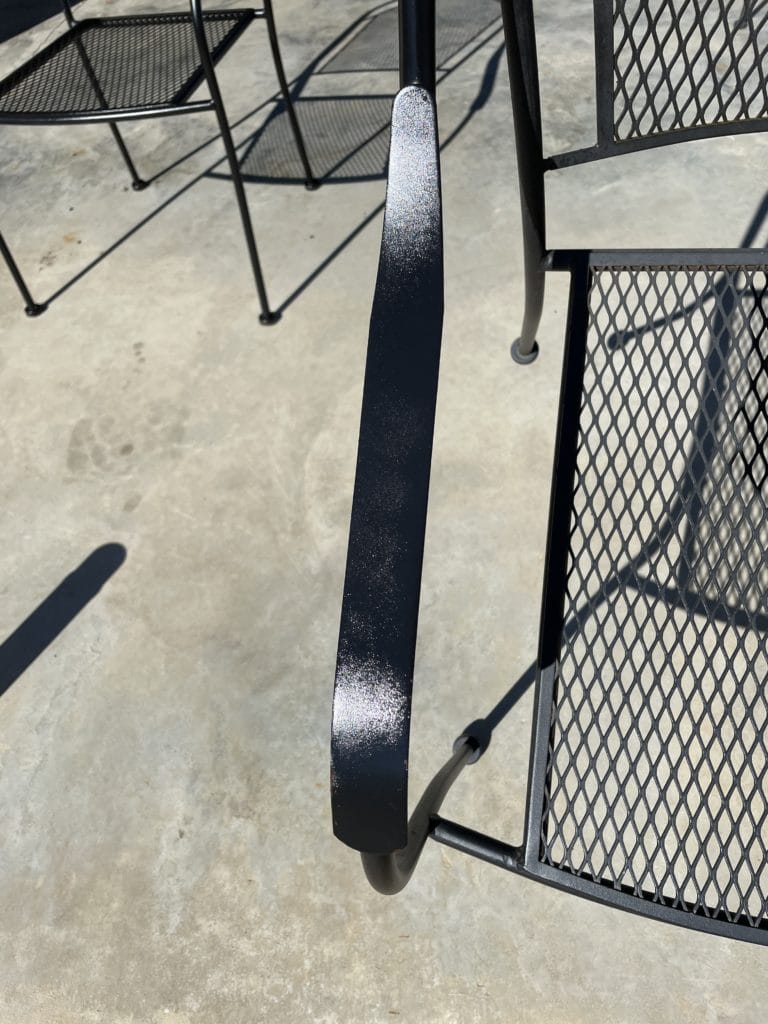 Residential Coating patio chairs