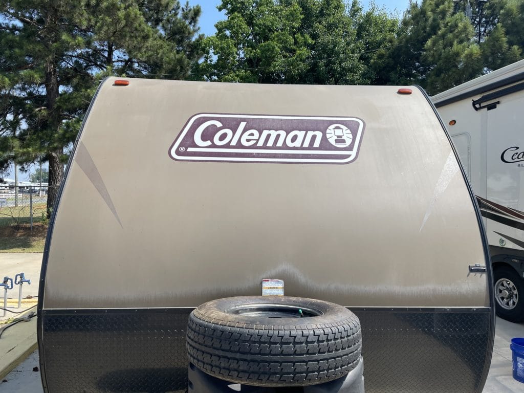 Coleman RV before and after